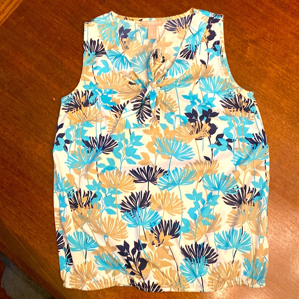 Banana Republic tropical tank top.